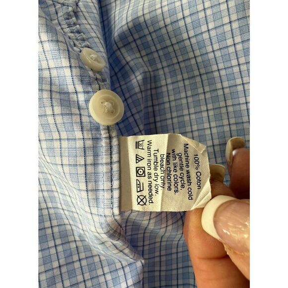 J. Crew Thompson Shirtings Men’s Dress Shirt Sz. XL Professional Office - Picture 14 of 16